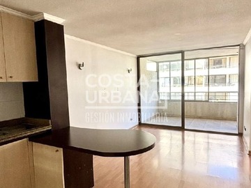 Departamento en arriendo mensual en Viña del Mar, Viña del Mar Centro, Viña del Mar - 1 dormitorio, 1 baño