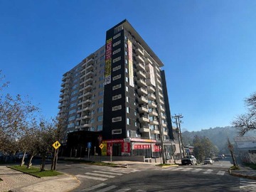 Departamento en arriendo mensual en Departamento nuevo, Edificio Portal Baquedano (175157), Osorno - 2 dormitorios, 1 baño