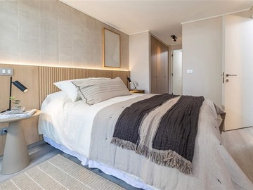 Departamento en venta en Campos de deportes 85, Ñuñoa - 1 dormitorio, 1 baño