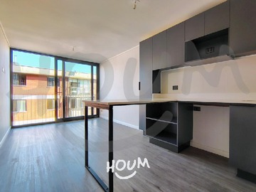 Departamento en arriendo mensual en Rosas, Santiago - 1 dormitorio, 1 baño