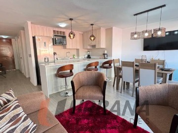 Departamento en arriendo mensual en Aqua año corrido 3 dorm - 2 baños - 1 estac. Gc incluido, La Serena - 3 dormitorios, 2 baños