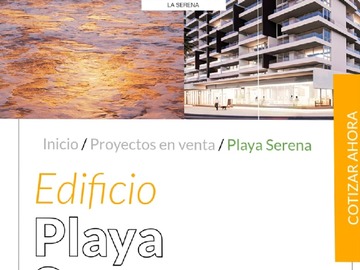 Departamento en venta en Avenida del mar 3500, La Serena - 1 dormitorio, 1 baño