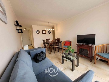 Departamento en arriendo mensual en Avenida El Sauce, Coquimbo - 3 dormitorios, 1 baño