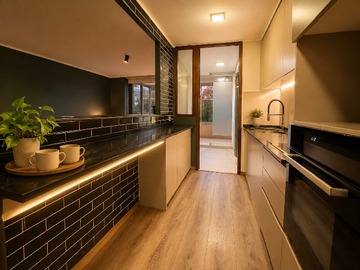 Departamento en arriendo mensual en Amplio Espacio y Luz Natural Asegurada (178368), Vitacura - 3 dormitorios, 2 baños