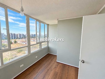 Departamento en arriendo mensual en Metro Ciudad del Niño - dormitorio ampliado (183415), San Miguel - 2 dormitorios, 1 baño