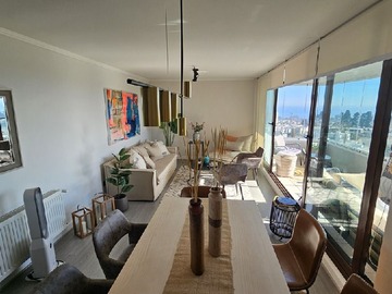 Departamento en venta en Avenida Montemar Poniente, Concón - 3 dormitorios, 2 baños