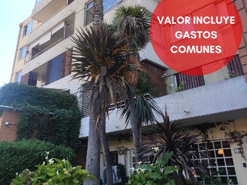 Departamento en arriendo mensual en Incluye gasto común parcial (172075), Recoleta - 1 dormitorio, 1 baño