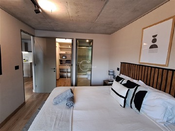 Departamento en arriendo mensual en Metro santa isabel, Providencia - 1 dormitorio, 1 baño