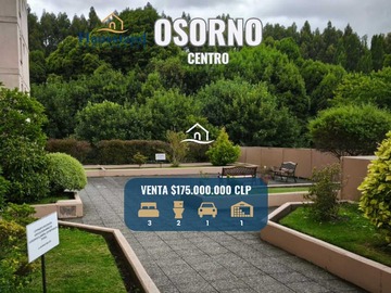 Departamento en venta en Excelente Inversión en Ubicación Céntrica (163092), Osorno - 3 dormitorios, 2 baños