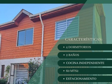 Casa en venta en Vende hidalgo propiedades, Villa Alemana - 4 dormitorios, 2 baños