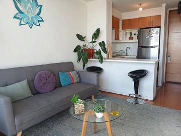 Departamento en arriendo mensual en Cómodo depto 1d1b los olmos/av. Macul, Macul - 1 dormitorio, 1 baño