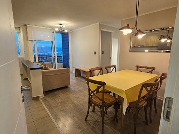 Departamento en arriendo mensual en Estación 505, Villarrica - 3 dormitorios, 1 baño