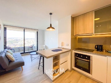 Departamento en venta en Avenida Concón Reñaca, Concón - 1 dormitorio, 1 baño
