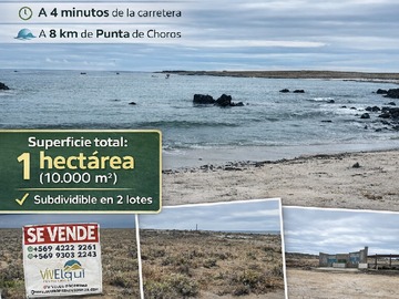 Terreno en venta en Punta de choros, La Higuera