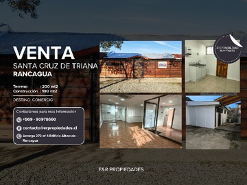Casa en venta en Eusebio Lillo, Rancagua - 3 dormitorios, 1 baño