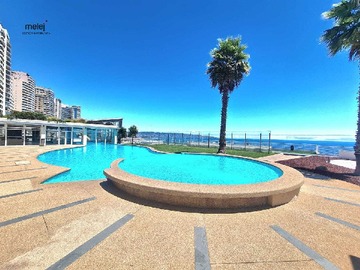 Departamento en arriendo mensual en Viña del Mar, Reñaca, Viña del Mar - 1 dormitorio, 2 baños
