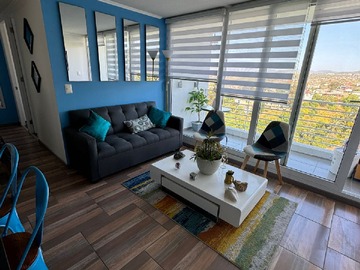 Departamento en venta en Depto Amoblado 3D, 2B, Estacionam, Terraza (176464), Viña del Mar - 3 dormitorios, 2 baños