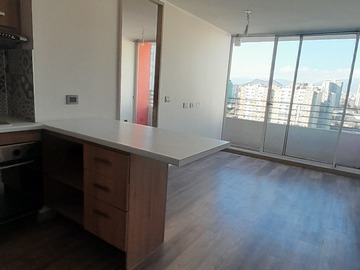 Departamento en arriendo mensual en Arriendo 1D/1B con Terraza a Pasos de Metro Ecuador - 1 dormitorio, 1 baño