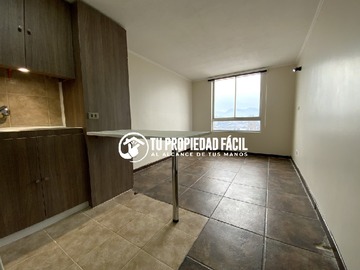 Departamento en arriendo mensual en Futura linea 7 del metro, parque la familia, Santiago - 2 dormitorios, 1 baño