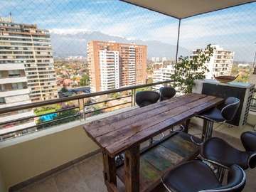 Departamento en venta en Venta depto las condes 4d+3b+1est+1bod 115m2 rot. Atenas, Las Condes - 4 dormitorios, 3 baños