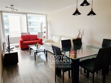 Departamento en venta en Concón, Bosques de Montemar, Concón - 3 dormitorios, 2 baños