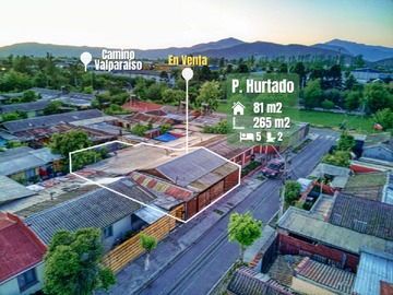 Casa en venta en anibal pinto, Padre Hurtado - 5 dormitorios, 2 baños