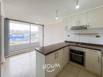 Departamento en arriendo mensual en Estero Maitenlahue, Viña del Mar - 2 dormitorios, 1 baño