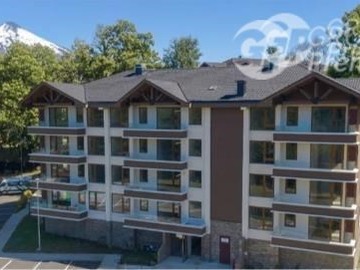 Departamento en venta en Camino al Volcán Condominio Pucón Andino. Pucón. La Araucanía. Chile., Pucón - 1 dormitorio, 1 baño