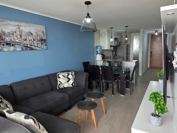 Departamento en arriendo mensual en Arriendo departamento amoblado año corrido (181529), La Serena - 2 dormitorios, 2 baños