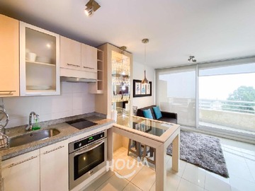 Departamento en arriendo mensual en Avenida Edmundo Eluchans, Viña del Mar - 1 dormitorio, 1 baño