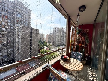 Departamento en venta en Santa isabel, Santiago - 3 dormitorios, 2 baños