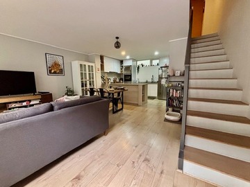 Departamento en venta en Coventry, pucara, 2d 2b 1e 1b, duplex con patio, Ñuñoa - 2 dormitorios, 2 baños