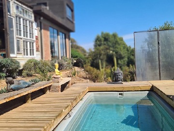 Casa en arriendo mensual en A 7 minutos de la rotonda de concón, Concón - 7 dormitorios, 4 baños