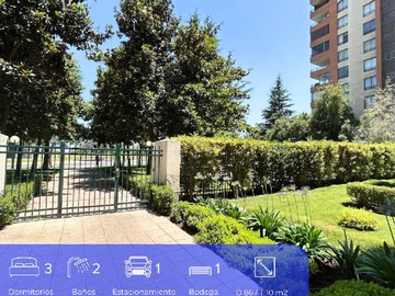 Departamento en venta en Compra Antes del Teleférico Bicentenario (168450), Huechuraba - 3 dormitorios, 2 baños