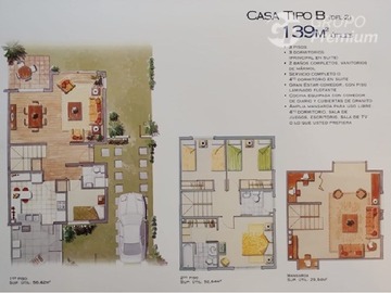 Casa en venta en Santa Estela 2458, La Florida - 4 dormitorios, 3 baños
