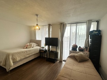 Departamento en arriendo mensual en Metro santa isabel, Santiago - 1 dormitorio, 1 baño