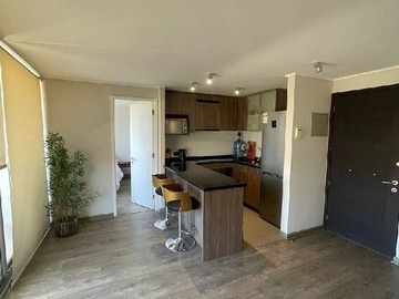 Departamento en arriendo mensual en seis y medio Oriente, Viña del Mar - 1 dormitorio, 1 baño