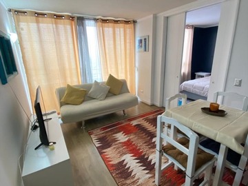 Departamento en arriendo mensual en San eugenio 1209 metro ñuble, Ñuñoa - 1 dormitorio, 1 baño