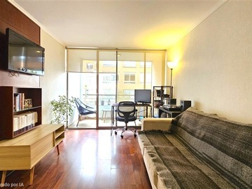 Departamento en arriendo mensual en Loa Trigales con Pedro de Gamboa, Las Condes - 1 dormitorio, 1 baño