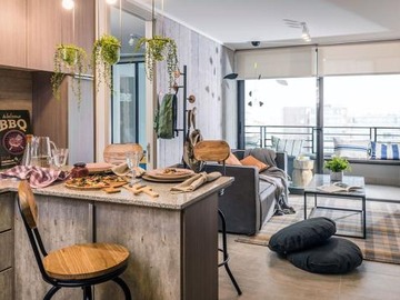 Departamento en venta en José Domingo Cañas - Av. Grecia, Ñuñoa - 2 dormitorios, 1 baño