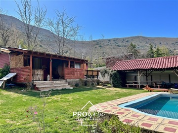Parcela en arriendo mensual en Arriendo Cabaña, 3 Dormitorios, Tinaja, Sauna, Quincho y Piscina, El Ingenio, San José de Maaipo, San José de Maipo - 3 dormitorios, 2 baños