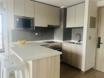 Departamento en arriendo mensual en Metro Ñuble, Santiago - 2 dormitorios, 2 baños