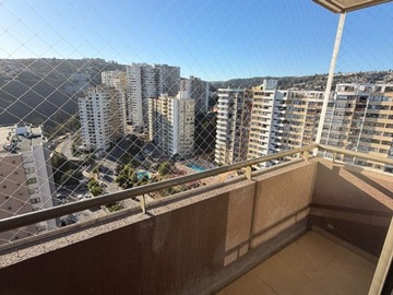 Departamento en arriendo mensual en Barrio bosque inglés, Valparaíso - 3 dormitorios, 2 baños