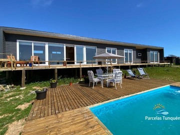 Casa en arriendo mensual en Casa 20h punta gallo norte, tunquén, Casablanca - 3 dormitorios, 2 baños