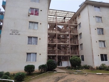 Departamento en arriendo mensual en Condominio bosque del tabo, El Tabo - 3 dormitorios, 1 baño