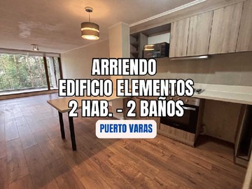 Departamento en arriendo mensual en Se arrienda departamento Puerto Varas (165421), Puerto Varas - 2 dormitorios, 2 baños