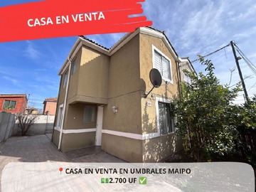 Venta / Casa / Buin