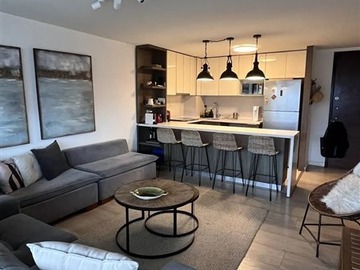 Departamento en arriendo mensual en Angostura Inglesa/ Las Condes, Las Condes - 2 dormitorios, 1 baño