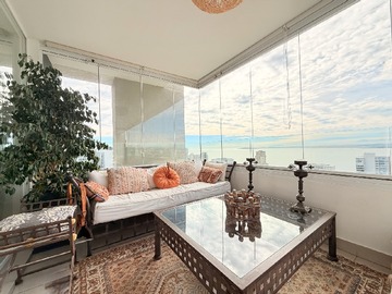 Departamento en venta en Costa de Montemar 123, Concón - 3 dormitorios, 2 baños