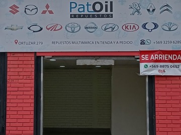 Arriendo Mensual / Local Comercial / Melipilla